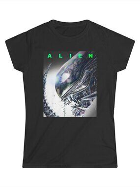 Alien Movie Graphic Tees-Multiple Colors